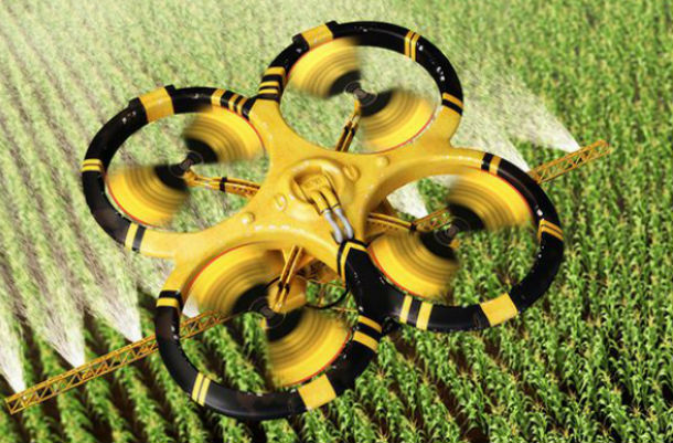 Drones reducirán el uso de químicos en la agricultura